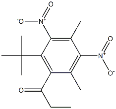 1-tert-Butyl-3,5-dimethyl-6-propanoyl-2,4-dinitrobenzene