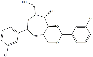 2-O,5-O:4-O,6-O-Bis(3-chlorobenzylidene)-L-glucitol