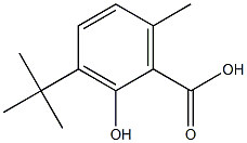 3-tert-Butyl-6-methyl-2-hydroxybenzoic acid