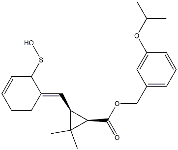 (1R,3S)-2,2-Dimethyl-3-[[(3E)-2,3,4,5-tetrahydro-2-oxothiophen]-3-ylidenemethyl]cyclopropane-1-carboxylic acid-3-isopropoxybenzyl ester