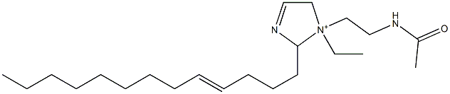 1-[2-(Acetylamino)ethyl]-1-ethyl-2-(4-tridecenyl)-3-imidazoline-1-ium