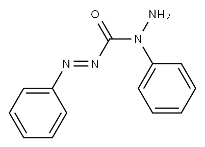 2,5-Diphenylcarbazone Structure