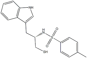 3-[(2S)-2-(4-Methylphenylsulfonylamino)-3-mercaptopropyl]-1H-indole