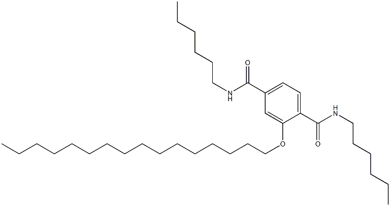 2-(Hexadecyloxy)-N,N'-dihexylterephthalamide