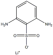 2,6-Diaminobenzenesulfonic acid lithium salt