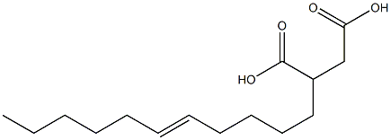 7-トリデセン-1,2-ジカルボン酸 化学構造式