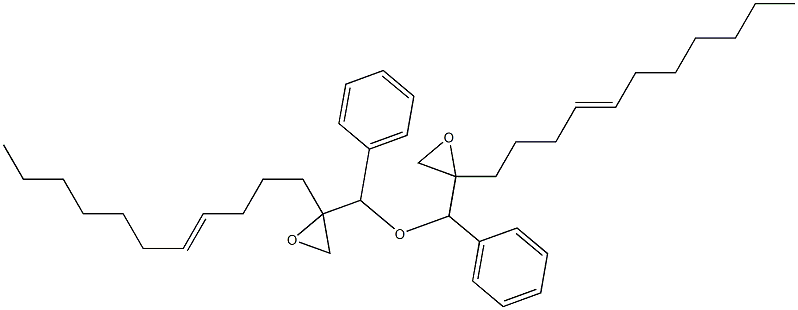 2-(4-Undecenyl)phenylglycidyl ether Struktur