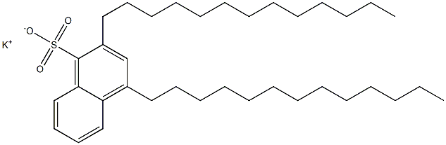 2,4-Ditridecyl-1-naphthalenesulfonic acid potassium salt