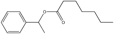 Heptanoic acid 1-phenylethyl ester