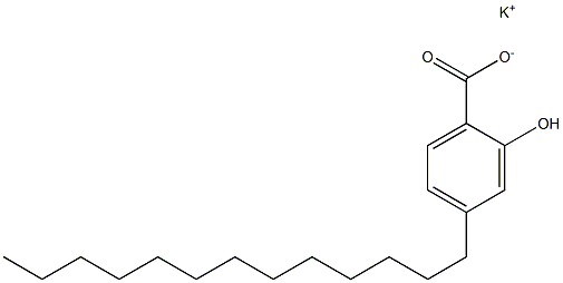 4-Tridecyl-2-hydroxybenzoic acid potassium salt