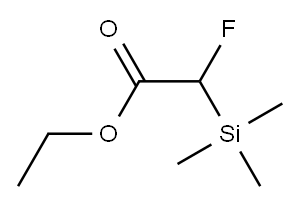 Fluoro(trimethylsilyl)acetic acid ethyl ester