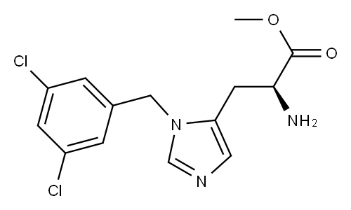 (S)-2-Amino-3-[3-(3,5-dichloro-benzyl)-3H-imidazol-4-yl]-propionic acid methyl ester