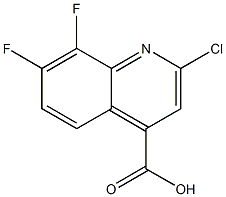 2-chloro-7,8-difluoroquinoline-4-carboxylic acid