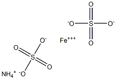 Ammonium ferric sulfate solution (2%) Structure