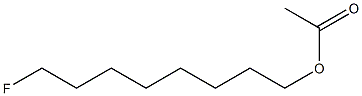 8-氟-1-辛醇乙酸酯 结构式