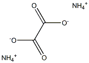 Ammonium oxalate Struktur