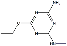 2-amino-4-methylamino-6-ethoxy-1,3,5-triazine