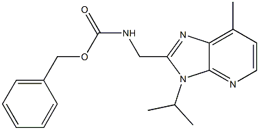 (3-ISOPROPYL-7-METHYL-3H-IMIDAZO[4,5-B]PYRIDIN-2-YLMETHYL)-CARBAMIC ACID BENZYL ESTER