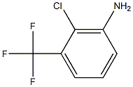 2-氯-3-氨基三氟甲苯 结构式
