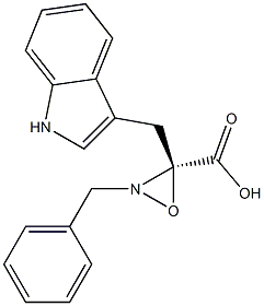 N-苄氧酰基-D-色氨酸, , 结构式