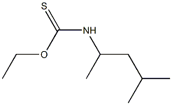 异丁基乙基硫氨酯 结构式