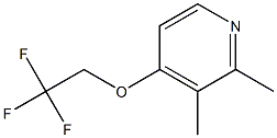 2-METHYL-3-METHYL-4-(2,2,2-TRIFLUOROETHOXY)PYRIDINE