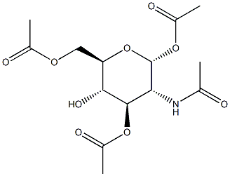 2-Acetamido-1,3,6-tri-O-acetyl-2-deoxy-a-D-glucopyranose