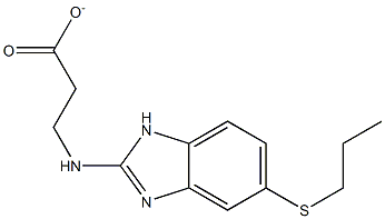 5-propylthiobenzimidazole-2-aminoethylformate