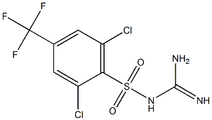 [2,6-Dichloro-4-(trifluoromethyl)benzenesulphonyl]guanidine 95%