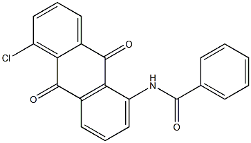 1-CHLORO-5-BENZOYLAMIBO ANTHRAQUINONE