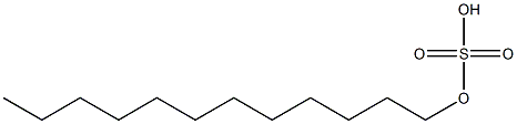 硫酸十二酯 结构式