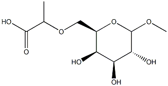 methyl 6-O-(1-carboxylethyl)galactopyranoside