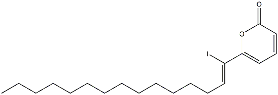 6-iodo-5-hydroxy-eicosatrienoic acid, delta-lactone