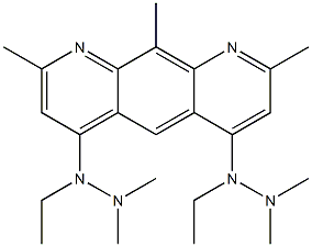 4,6-bis(dimethylaminoethylamino)-2,8,10-trimethylpyrido(3,2-g)quinoline