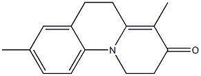 2,3,5,6-tetrahydro-4,8-dimethylbenzo(c)quinolizin-3-one