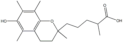 2,5,7,8-tetramethyl-2-(4'-carboxypentyl)-6-hydroxychroman