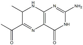 6-acetyl-7-methyl-7,8-dihydropterin
