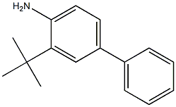 3-TERT-BUTYL-4-AMINOBIPHENYL Structure