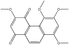 3,5,6,8-TETRAMETHOXY-1,4-PHENANTHRENEQUINONE