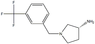 (3R)-1-[3-(trifluoromethyl)benzyl]pyrrolidin-3-amine
