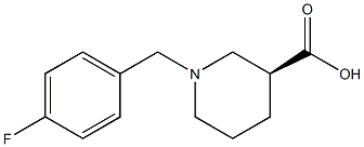 (3S)-1-(4-fluorobenzyl)piperidine-3-carboxylic acid