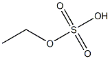 monoethyl sulfate Structure