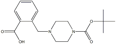 4-(2-CARBOXYBENZYL)PIPERAZINE-1-CARBOXYLIC ACID TERT-BUTYL ESTER, 95+%