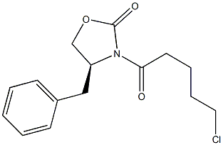 (S)-3-(5-CHLOROPENTANOYL)-4-BENZYLOXAZOLIDIN-2-ONE Structure