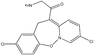 2,8-DICHLORO-11-(GLYCYL-N-YL) DIBENZO(B,F)OXAZEPINE