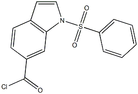 1-PHENYLSULFONYLINDOLE-6-CARBONYL CHLORIDE