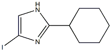 2-CYCLOHEXYL-4-IODO-1H-IMIDAZOLE Structure