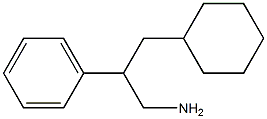 3-CYCLOHEXYL-2-PHENYLPROPAN-1-AMINE Structure