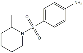 4-(2-METHYL-PIPERIDINE-1-SULFONYL)-PHENYLAMINE Structure