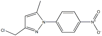 3-(chloromethyl)-5-methyl-1-(4-nitrophenyl)-1H-pyrazole